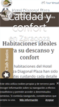 Mobile Screenshot of hotelzaragozadiagonalplaza.com